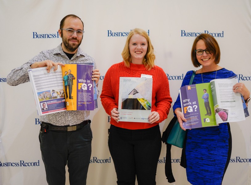 F&G team at a local print release